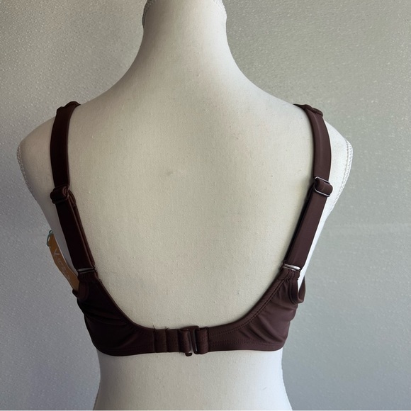 Kona Sol Bralette Bikini Top -
Mulberry Brown Size M (8-10) NWT - Picture 11 of 16